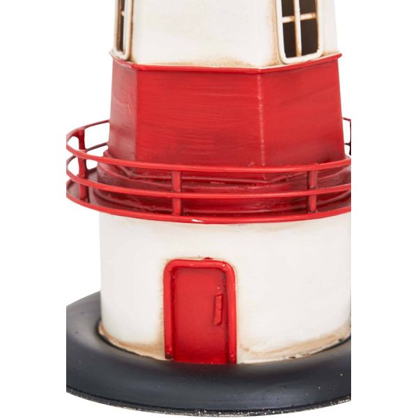 Phare en métal à led 32 cm - 5