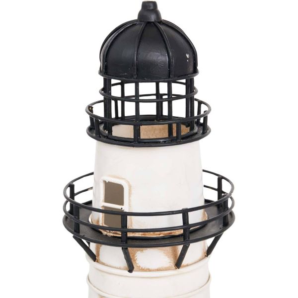 Phare en métal à led 32 cm - 5