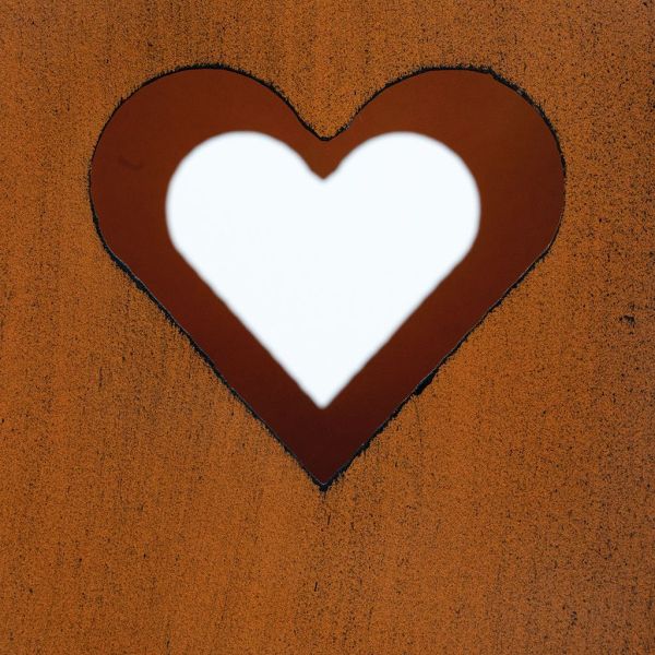 Photophore de jardin en métal rouillé (Lot de 2) - 5