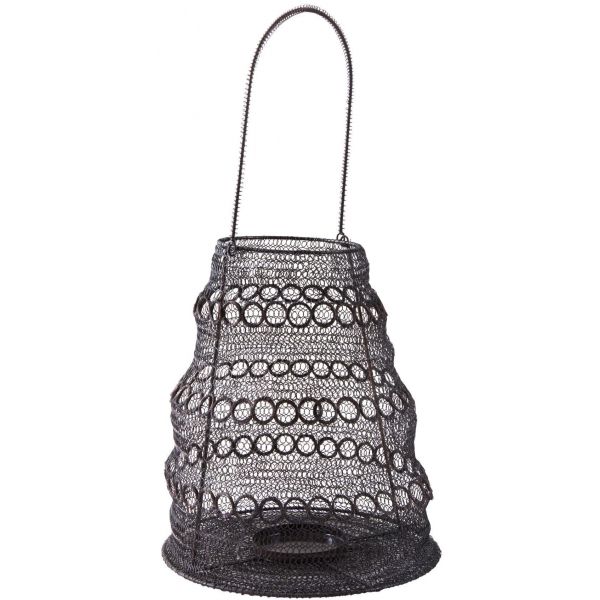 Photophore métal cuivré antique