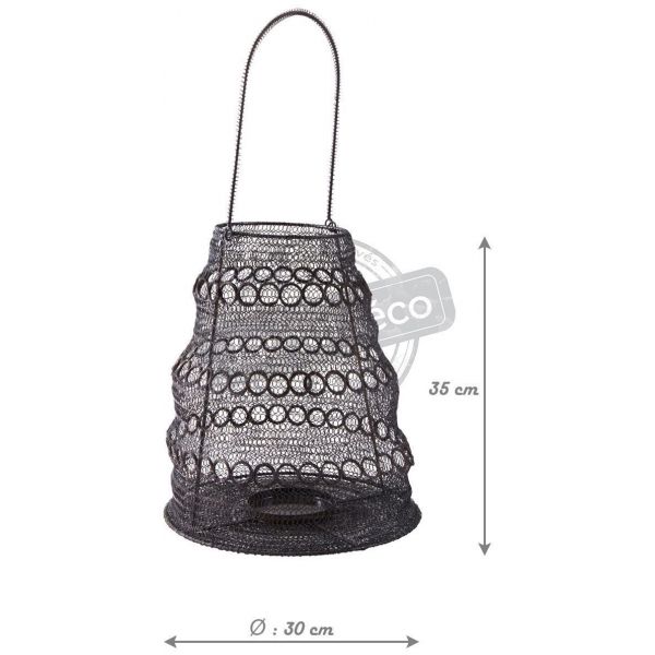 Photophore métal cuivré antique - AUBRY GASPARD