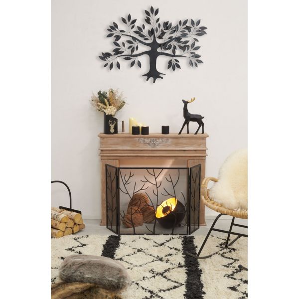 Photophore noir en verre teinté mat (Lot de 4) - 5