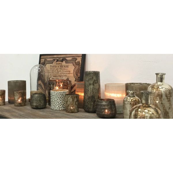 Photophore en verre antique Corea - 5