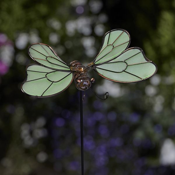 Pic de jardin à planter Papillon phosporescent - SMA-0139