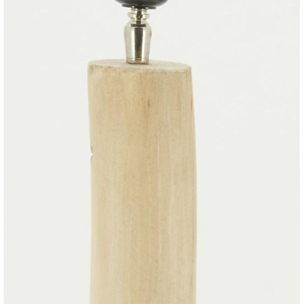 Pied de lampe en bois d'eucalyptus - 34,90