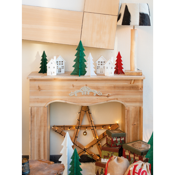 Pied de lampe en bois d'eucalyptus - AUBRY GASPARD