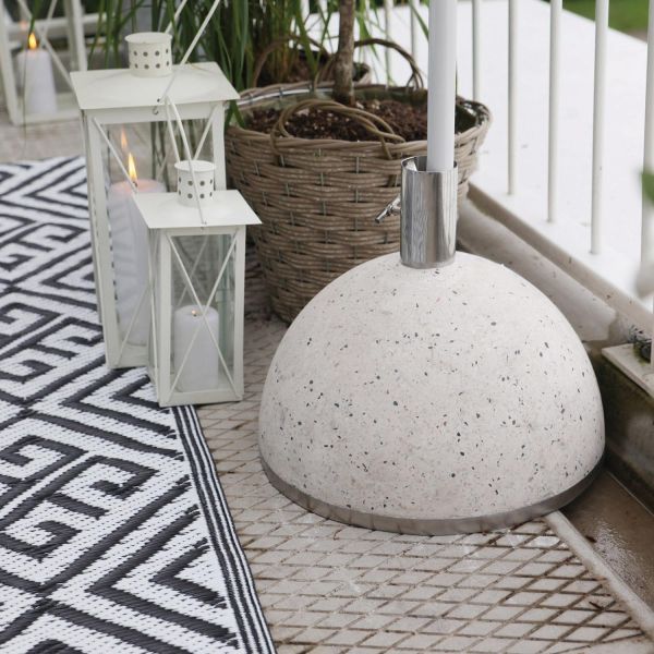Pied de parasol granit 31,5kg - ESSCHERT DESIGN