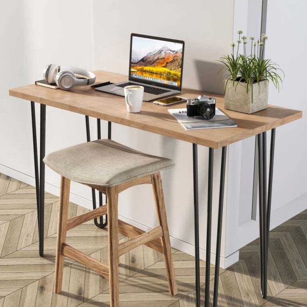 Pieds de table en acier 3 fils Hairpin (Lot de 4) - EMUCA