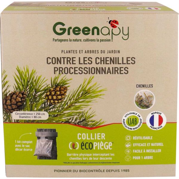 Piège à chenille processionnaire du pin Ecorce