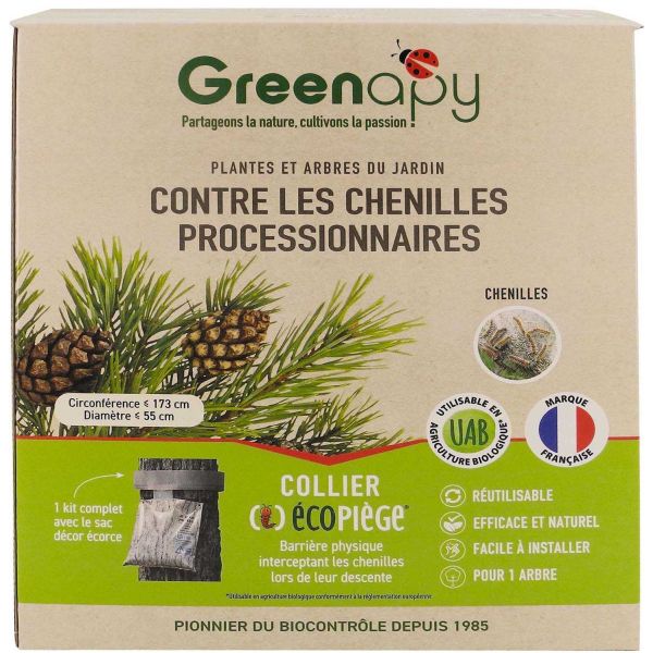 Piège à chenille processionnaire du pin Ecorce