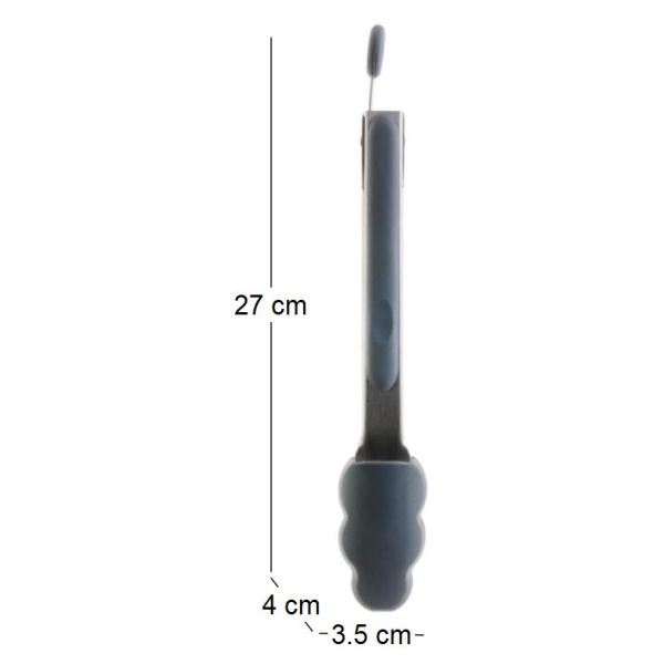 Pince de cuisine en silicone coloré - 5
