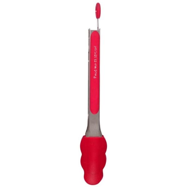 Pince de cuisine en silicone coloré (Lot de 2) - CMP-5006