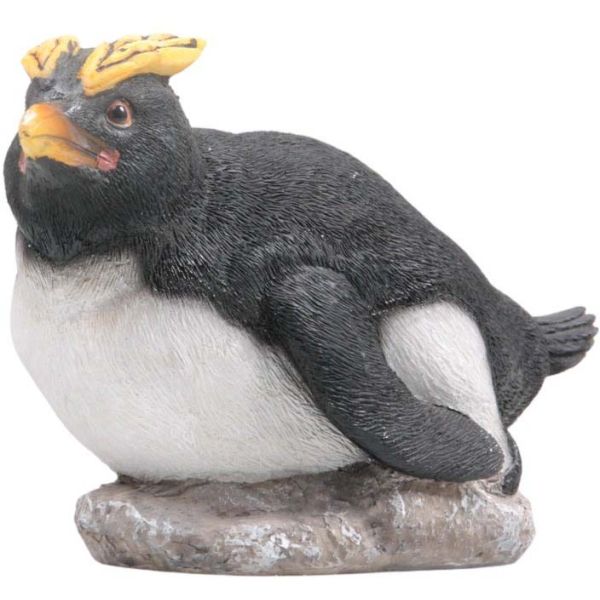 Pingouin huppé en résine