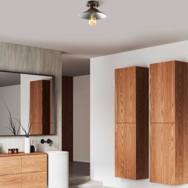 Plafonnier en métal Konıksıvama - HANAH HOME