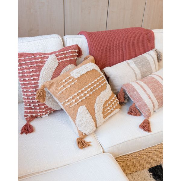 Plaid 100% coton 130 x 170 cm - AUBRY GASPARD