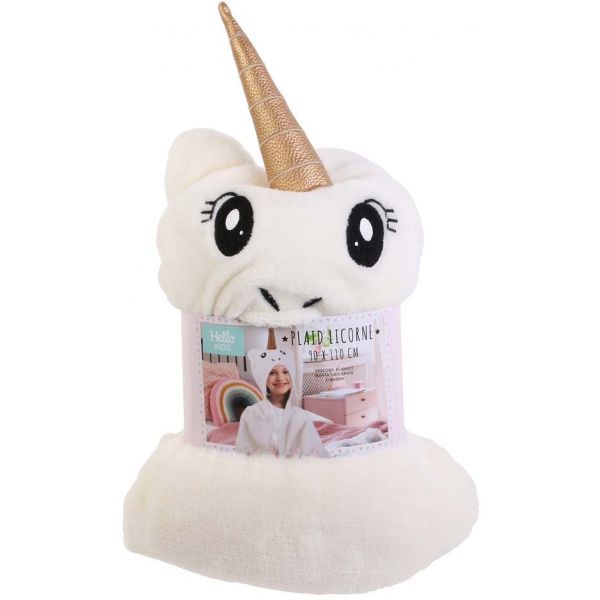 Plaid enfant en polyester Licorne - CMP-2217