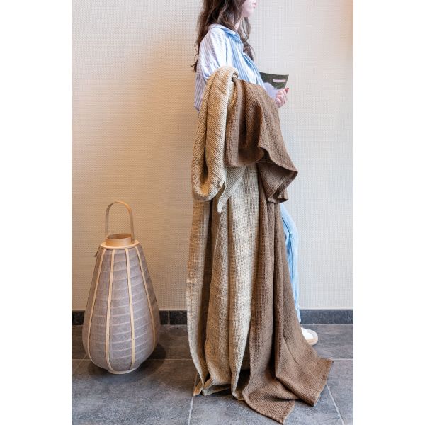 Plaids en coton gaufré - AUBRY GASPARD