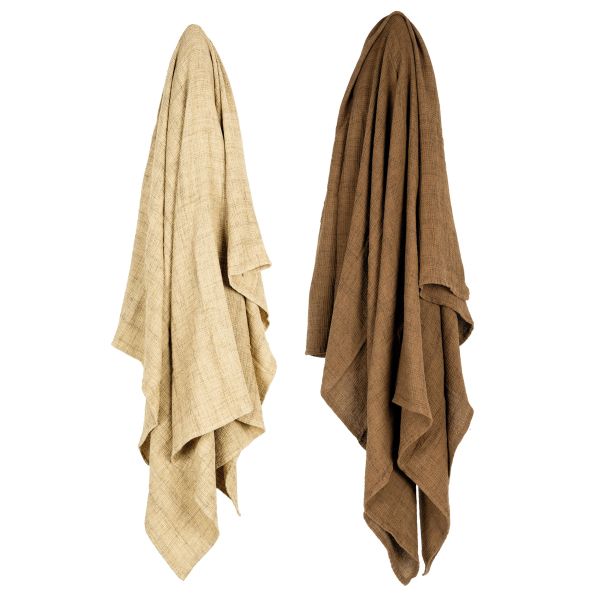 Plaids en coton gaufré - 49,80