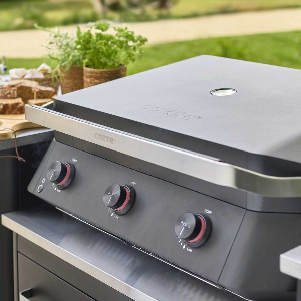 Plancha G800 3 brûleurs 7 kW - 9