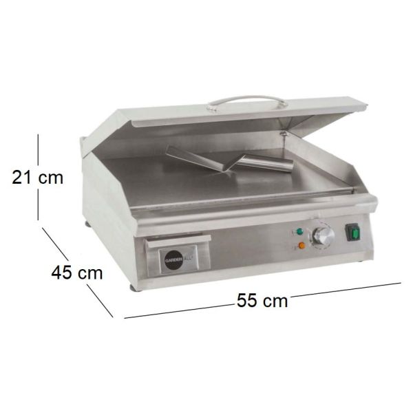 Plancha électrique en Inox qualité pro BBPlancha - GAR-0106