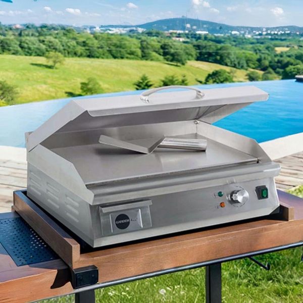 Plancha électrique en Inox qualité pro BBPlancha - GARDEN ALL