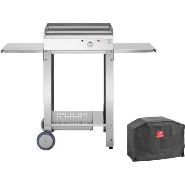 Plancha électrique en inox Chef 55 cm - 5