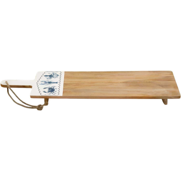 Planche apéro en manguier Mer