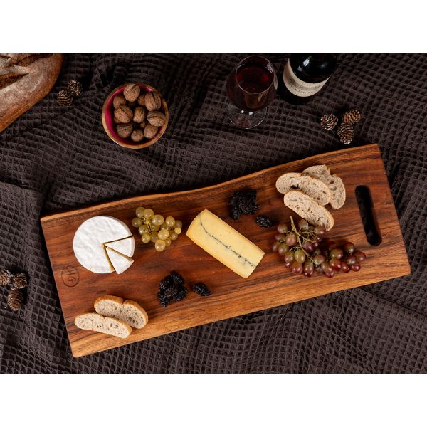 Planche à découper en acacia 65 x 26 x 2 cm - AUBRY GASPARD
