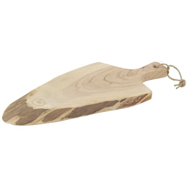 Planche à découper en acacia brut et écorce - AUBRY GASPARD