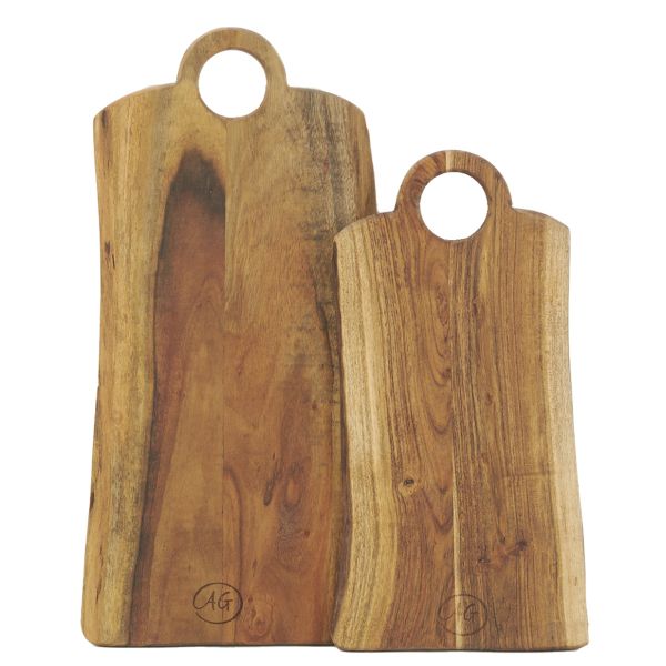 Planche à découper en acacia huilé - 19,90