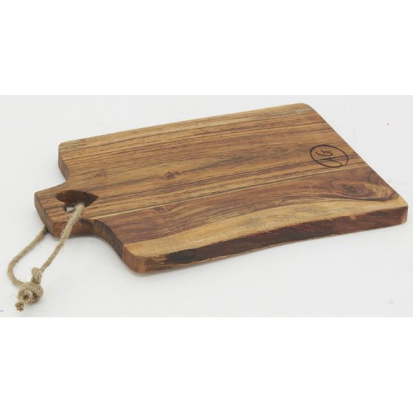 Planche à découper en acacia huilée coeur - AUB-5136