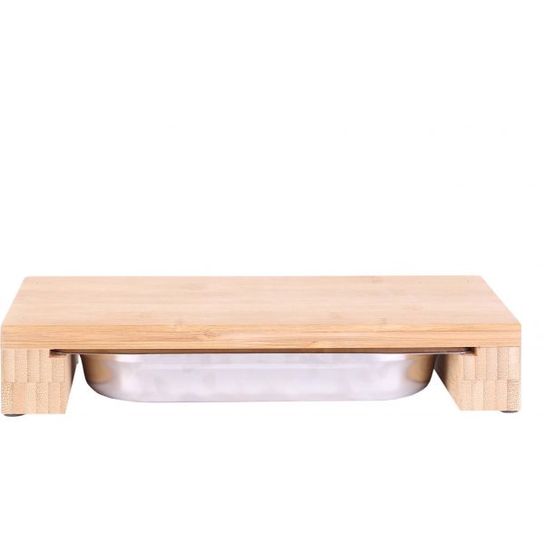Planche à découper en bambou avec tiroir intégré - 19,90