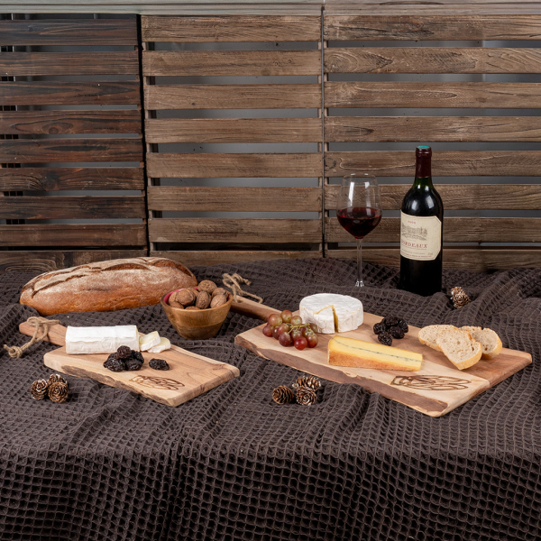 Planche à découper en bois d'acacia - Cigale - 6