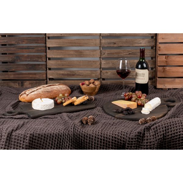 Planche à découper en bois d'acacia noir - AUBRY GASPARD