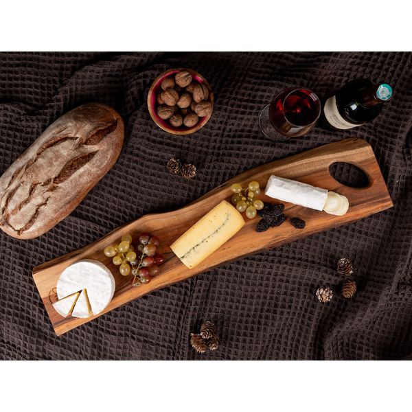 Planche à découper longue en acacia - AUBRY GASPARD