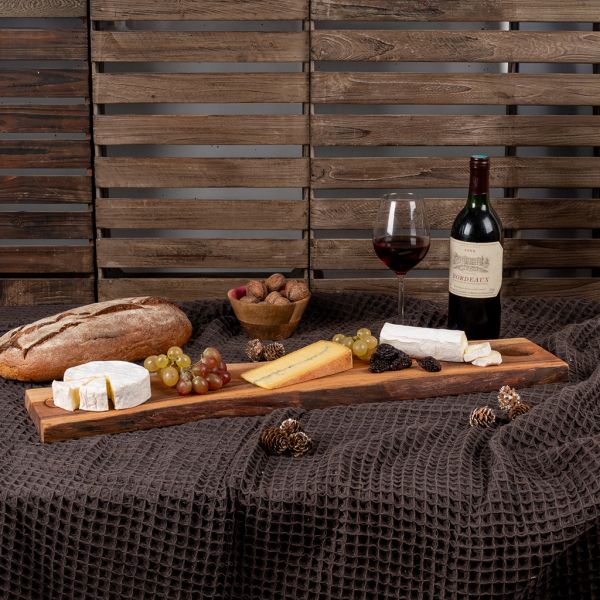 Planche à découper longue en acacia - 6