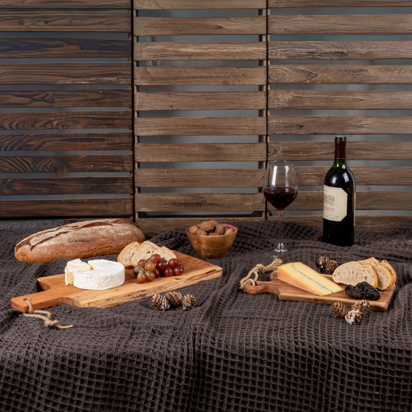 Planche à découper rectangulaire en acacia 44 x 20 x 1.5 cm - 6