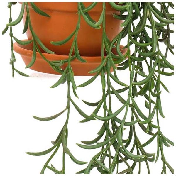 Plantes artificielles en pot terracotta (Lot de 3) - SIL