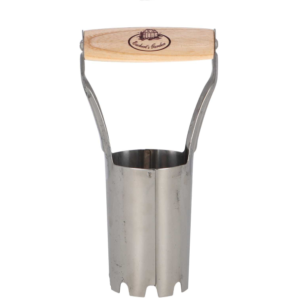 Planteur à bulbes en acier inoxydable et bois de frêne - ESS-2012
