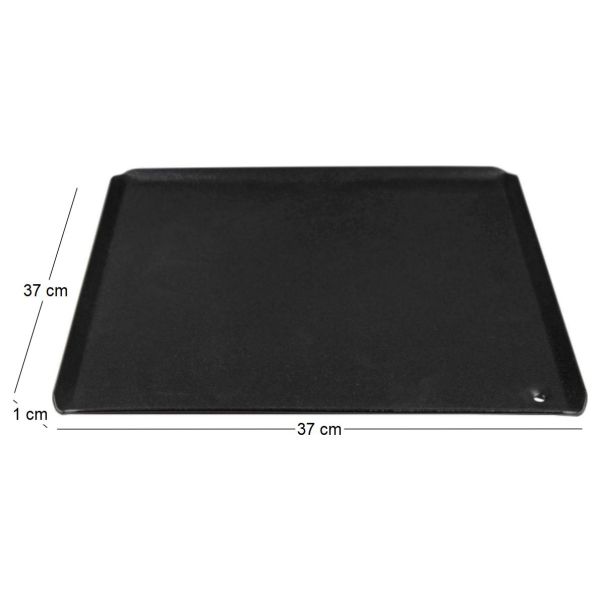 Plaque de cuisson en acier émaillé Piastra - FERRABOLI