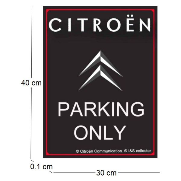 Plaque décorative en métal en relief 40 x 30 cm - Les Collections Rétro