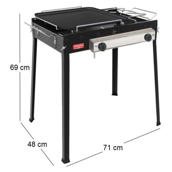 Plaque à gaz Combinato - FER-0103