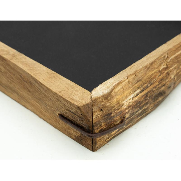 Plateau avec bords en chêne, fond médium. - 5