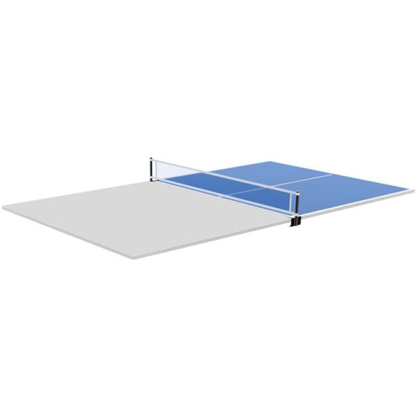 Plateau 2 en 1 dinatoire et Ping Pong pour billard convertible table 6 personnes Texas