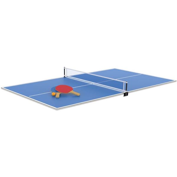 Plateau 2 en 1 dinatoire et Ping Pong pour billard convertible table 6 personnes Texas - JGF-0366