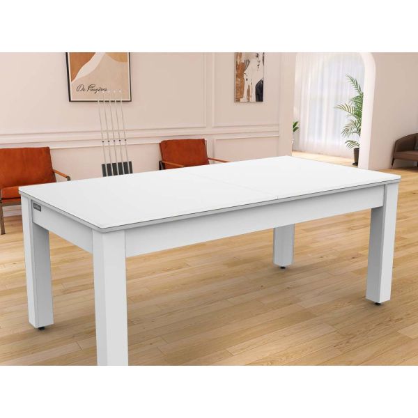 Plateau 2 en 1 dinatoire et Ping Pong pour billard convertible table 8 personnes Arizona - 