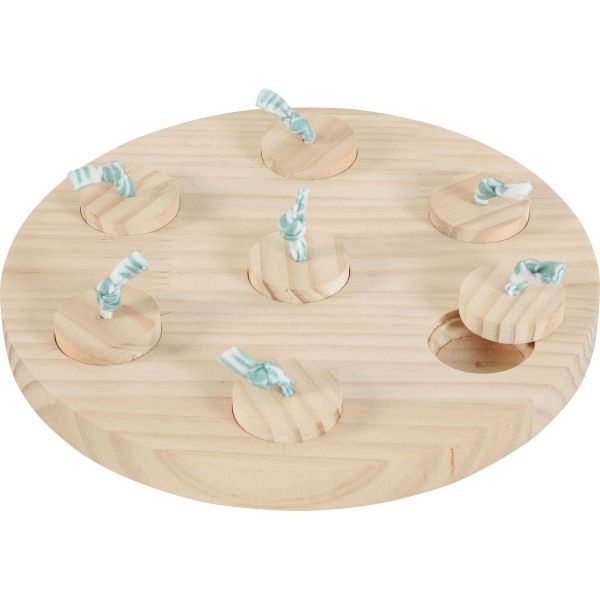 Plateau à friandises en bois pour lapin Neolife