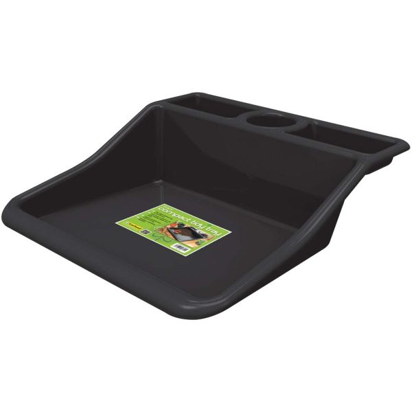 Plateau de jardinage en plastique avec rangement - GAA-0146