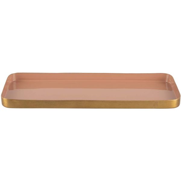 Plateau en métal Festive 32 x 13 cm