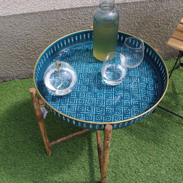 Plateau en métal Jali 45 cm - 6